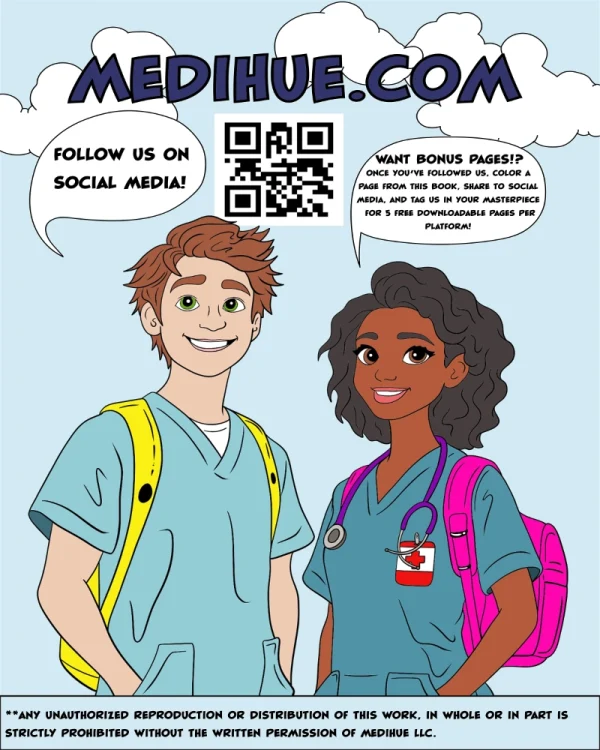 MediHue Coloring Book and Colored Pencils - Image 6