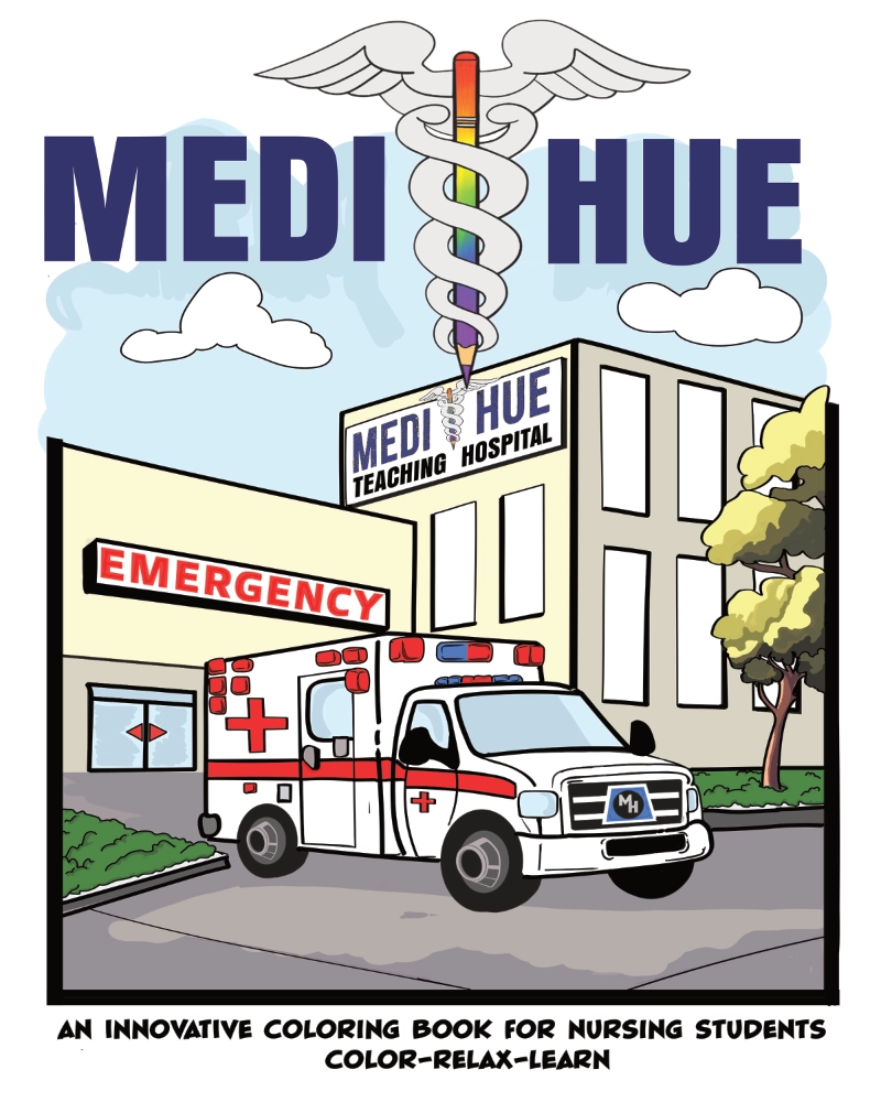 Medihue front cover graphic